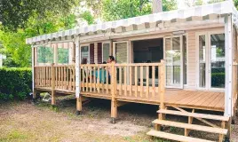 Les magnifiques mobilhomes du camping Siblu Villages La Pignade 2