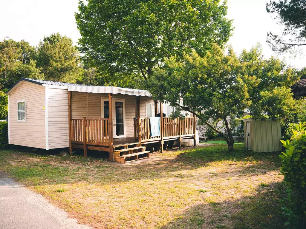 Les magnifiques mobilhomes du camping Siblu Villages La Pignade 1