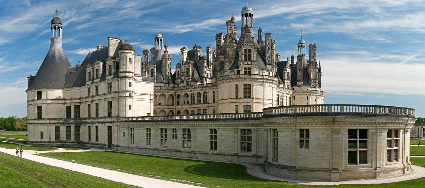 Chateau de Chambord terrasse