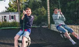 Jeux enfants avec corde