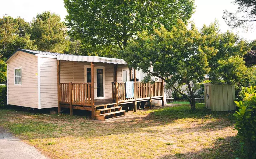 Les magnifiques mobilhomes du camping Siblu Villages La Pignade 1